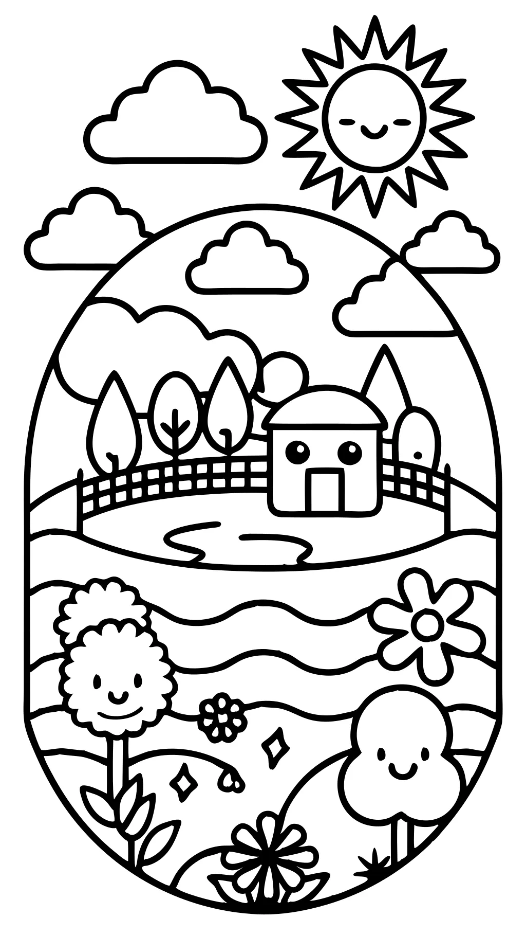 pixel coloring pages